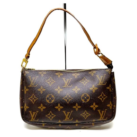 Louis Vuitton Accessories Pouch Pochette Brown Monogram Shoulder Bag 275-052625 - Picture 2 of 10